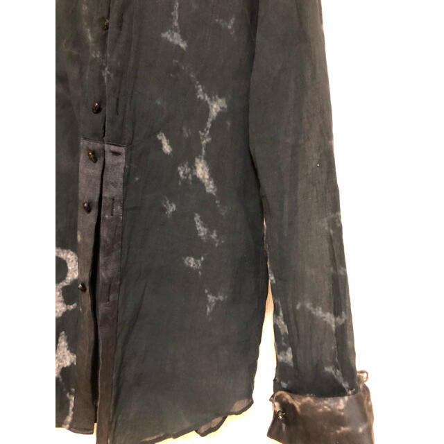 IFSIXWASNINEシャドウレオパードタキシードシャツイフシックスワズ