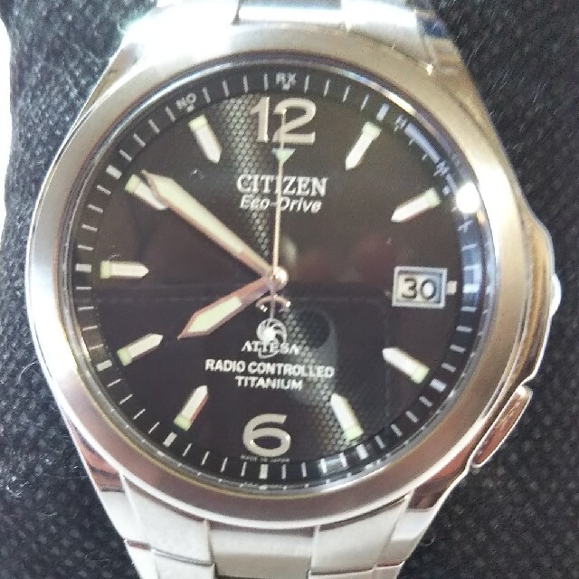 CITIZEN - 美品 SITIZEN シチズン アテッサ エコドライブ 電波