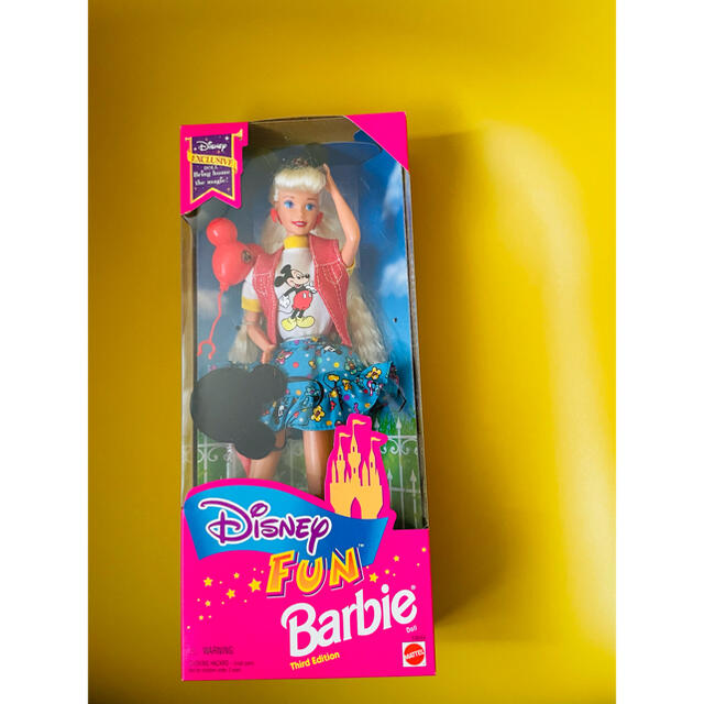 ハンドメイドDIsney FUN Barbie thrid Edition バービー人形