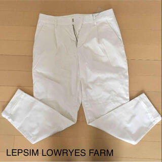 レプシィムローリーズファーム(LEPSIM LOWRYS FARM)の新品 LEPSIM LOWRYES FARM ズボン(カジュアルパンツ)
