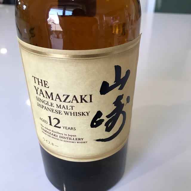 サントリー(サントリー)の値下げしました！　　山崎12年ウイスキー　 食品/飲料/酒の酒(ウイスキー)の商品写真