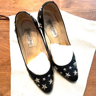 ジミーチュウ(JIMMY CHOO)のジミーチュウ　スタースタッズ　パンプス　37(ハイヒール/パンプス)