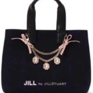 ジルバイジルスチュアート(JILL by JILLSTUART)のジルバイジルスチュアート ジュエルリボントート(ハンドバッグ)