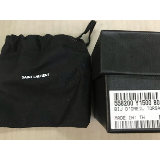 Saint Laurent - サンローラン ゴールドツイストシングルイヤーカフの