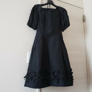 フォクシー(FOXEY)のmi-to様💞ご専用💞FOXEY　40　シルク100%(ひざ丈ワンピース)