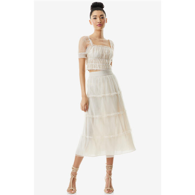 Alice+Olivia - ❤️ ☆Alice olive2021新作新品 白ロングスカート綺麗