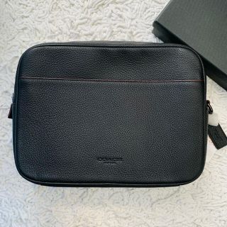 コーチ(COACH)の新品‼️coach コーチ クラッチバッグ セカンドバッグ 本革 レザー (セカンドバッグ/クラッチバッグ)