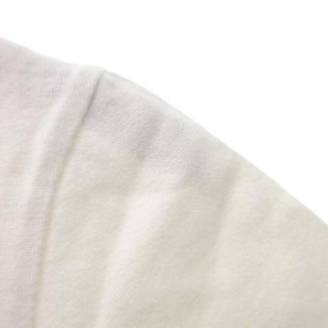 Christian Dior(クリスチャンディオール)のクリスチャンディオール Tシャツ カットソー 半袖 ワッペン 白 USA8 レディースのトップス(Tシャツ(半袖/袖なし))の商品写真