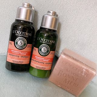 ロクシタン(L'OCCITANE)のロクシタン＊ミニシャンプー&コンディショナー＊ソープ(シャンプー/コンディショナーセット)