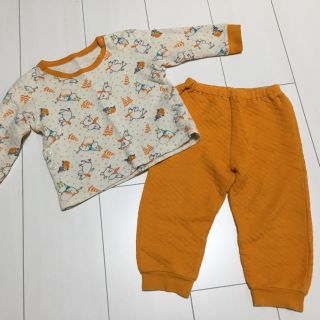 ユニクロ(UNIQLO)のユニクロ キッズ ムーミン柄 パジャマ サイズ90cm(パジャマ)