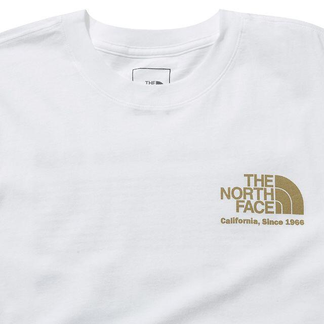 THE NORTH FACE(ザノースフェイス)のSALE! 海外 ノースフェイス Tシャツ 半袖 綿 ロゴ 白/L K156B メンズのトップス(Tシャツ/カットソー(半袖/袖なし))の商品写真