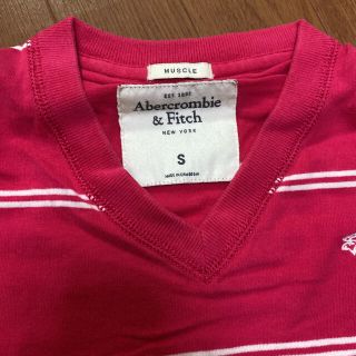 アバクロンビーアンドフィッチ(Abercrombie&Fitch)のアバクロ　Tシャツ　美品　水通しのみ(Tシャツ/カットソー(半袖/袖なし))