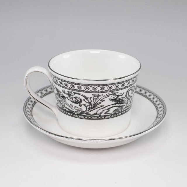 Wedgwood】ウェッジウッド コントラスト カップ&ソーサー×6/シュガー