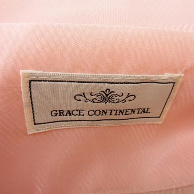 GRACE CONTINENTAL(グレースコンチネンタル)のGRACE CONTINENTAL パーティーバッグ がま口 ビーズ ピンク レディースのバッグ(ハンドバッグ)の商品写真