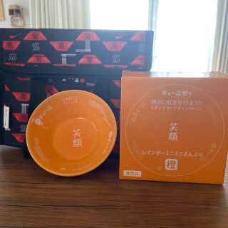 天下一品 保冷バック、ミニミニどんぶりセット(ノベルティグッズ)