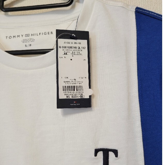 TOMMY HILFIGER(トミーヒルフィガー)のTOMMY トミーヒルフィガー tシャツ Tシャツ ロゴ ストライプ メンズのトップス(Tシャツ/カットソー(半袖/袖なし))の商品写真