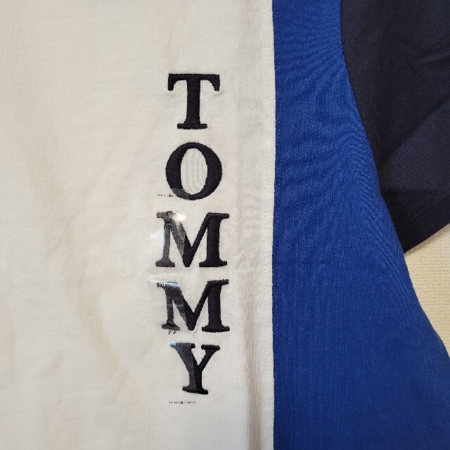 TOMMY HILFIGER(トミーヒルフィガー)のTOMMY トミーヒルフィガー tシャツ Tシャツ ロゴ ストライプ メンズのトップス(Tシャツ/カットソー(半袖/袖なし))の商品写真