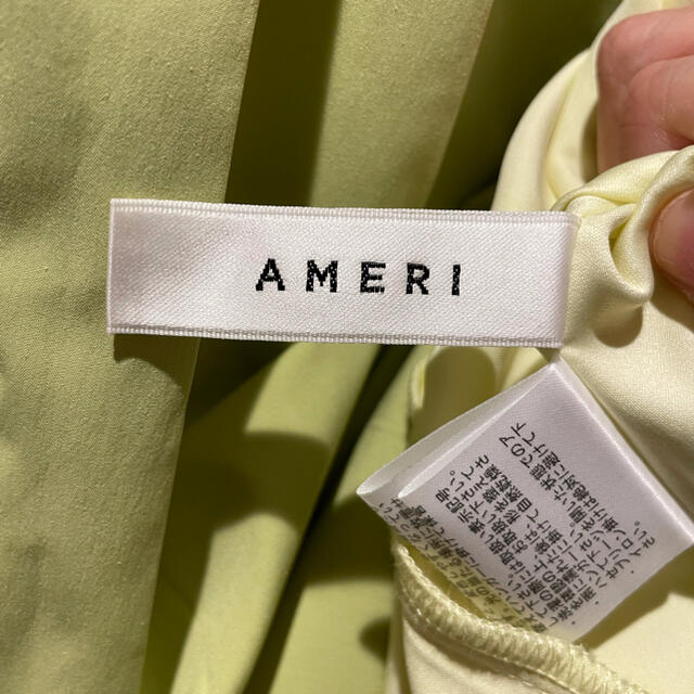 Ameri VINTAGE(アメリヴィンテージ)のAmeri 2WAY MIX PLEATED DRESS レディースのワンピース(ロングワンピース/マキシワンピース)の商品写真