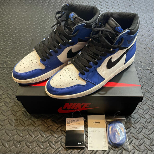 28cm AIR JORDAN 1  HIGH OG BG GAME ROYAL