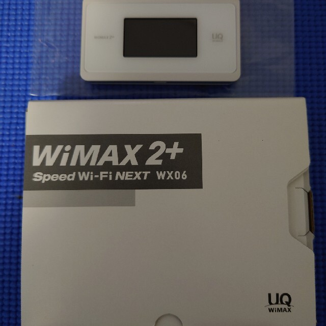 NEC(エヌイーシー)のWiMAX2+ Speed Wi-Fi NEXT WX06 ホワイト スマホ/家電/カメラのPC/タブレット(PC周辺機器)の商品写真