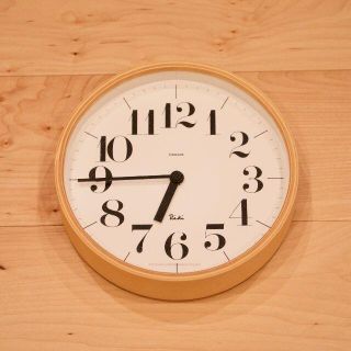 Lemnos Riki Clock (小)(掛時計/柱時計)