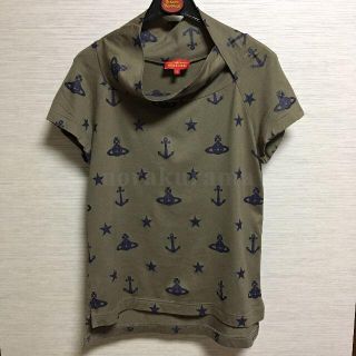 ヴィヴィアンウエストウッド(Vivienne Westwood)の【未着用】VW RED LABEL モノグラムオーブラグランTシャツ (Tシャツ(半袖/袖なし))