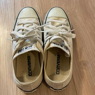 コンバース(CONVERSE)のコンバース　オールスター　ホワイト　23cm(スニーカー)