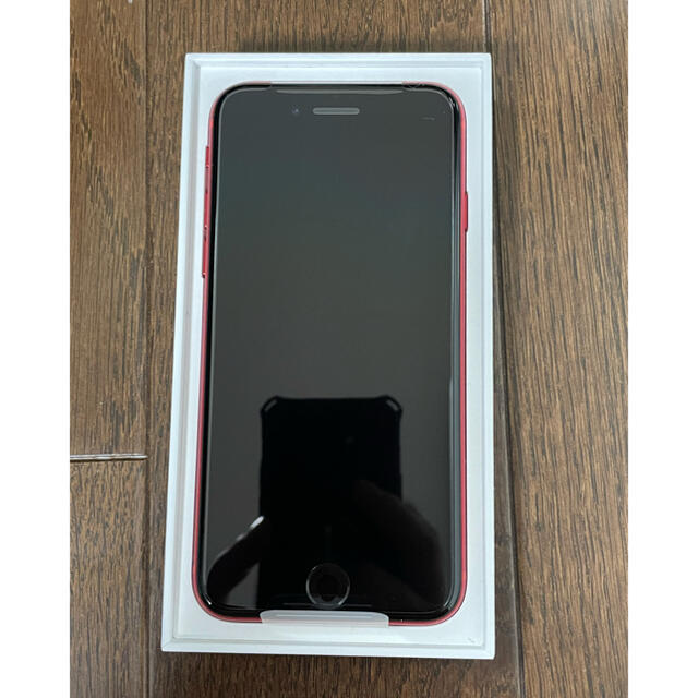 iPhone(アイフォーン)の未使用 iPhone SE 第2世代 64GB レッド SIMロック解除 スマホ/家電/カメラのスマートフォン/携帯電話(スマートフォン本体)の商品写真
