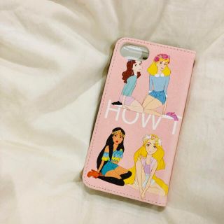 ディズニー(Disney)のiPhone6/6ｓ/7/8 対応 手帳型ケース ディズニープリンセスデザイン(iPhoneケース)