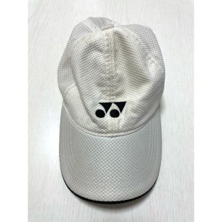 ヨネックス(YONEX)のヨネックス　帽子　キャップ　白　メッシュ(帽子)