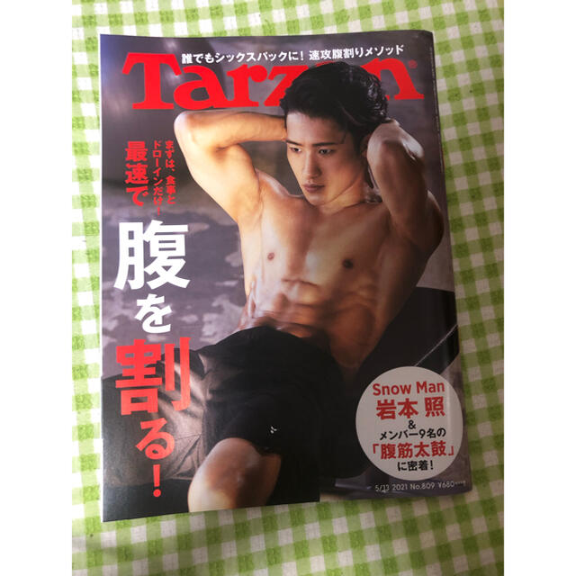 Johnny's(ジャニーズ)のTarzan  エンタメ/ホビーの雑誌(趣味/スポーツ)の商品写真