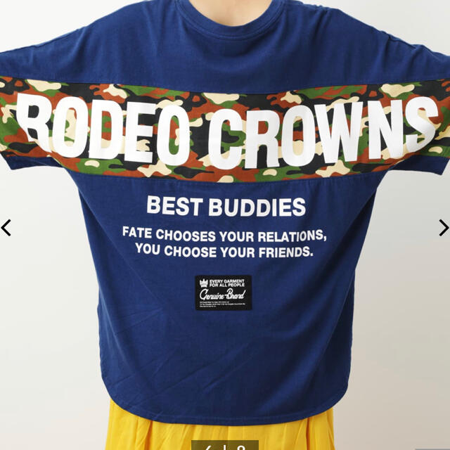 RODEO CROWNS WIDE BOWL(ロデオクラウンズワイドボウル)のhana様専用　新品　ロデオクラウンズ　パターンラインTシャツ レディースのトップス(Tシャツ(半袖/袖なし))の商品写真