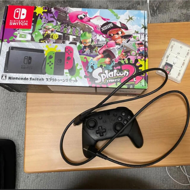 Nintendo Switchスプラトゥーン2セット、ProコントローラーセットSwitch