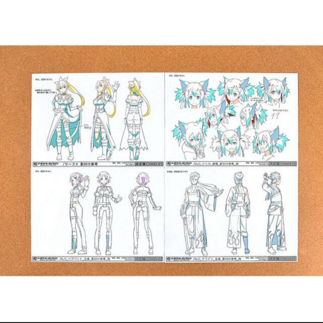 SAO II ソードアート・オンライン 2期 設定資料 制作資料 C97