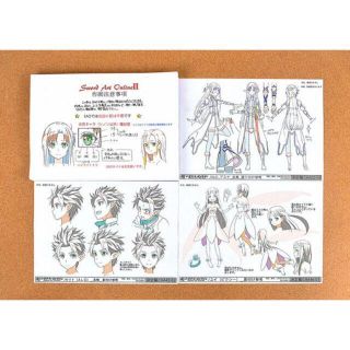 SAO II ソードアート・オンライン 2期 設定資料 制作資料 C97(イラスト集/原画集)