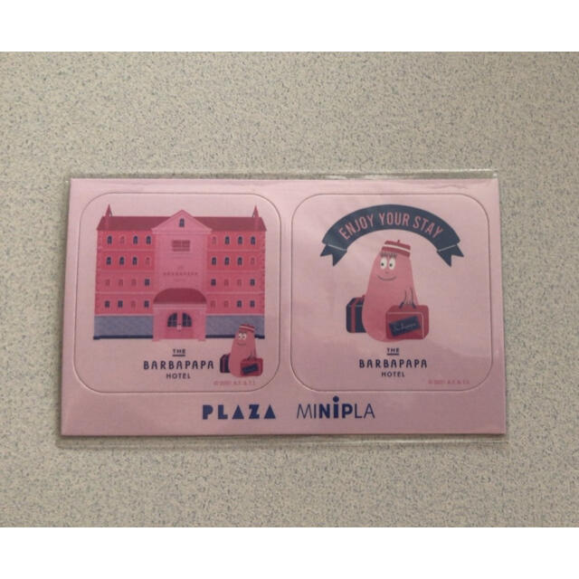  THE BARBAPAPA HOTEL マグネット バーバパパ　PLAZA エンタメ/ホビーのコレクション(ノベルティグッズ)の商品写真