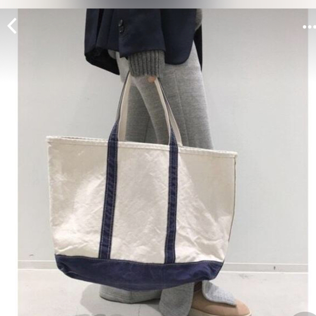 L'Appartement DEUXIEME CLASSE(アパルトモンドゥーズィエムクラス)のL’Appartement L.L.Bean Canvas Tote Bag L レディースのバッグ(トートバッグ)の商品写真