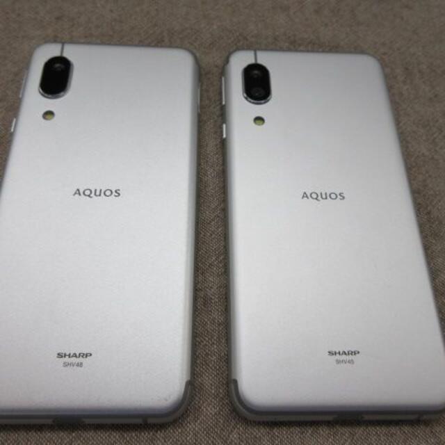 AQUOS(アクオス)のスマホ　展示用模型　見本　8個セット　通信使用不可　　#79 スマホ/家電/カメラのスマートフォン/携帯電話(スマートフォン本体)の商品写真