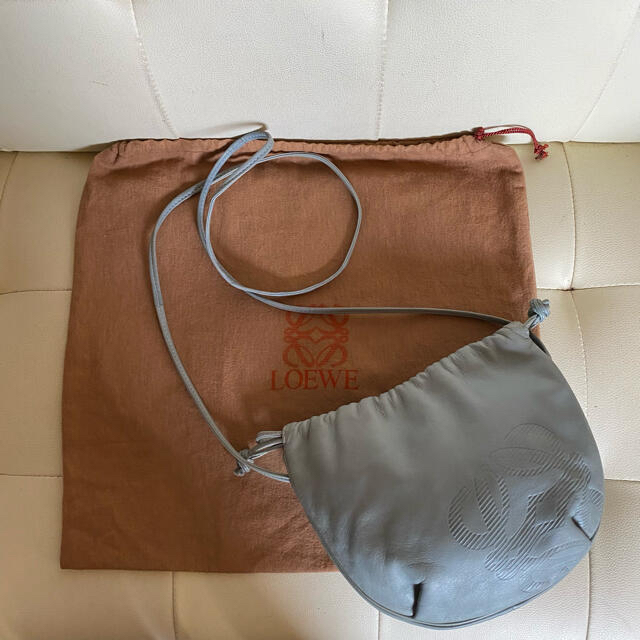 美品 LOEWE オールド ロエベ ナッパレザー ミニ ショルダーバッグ