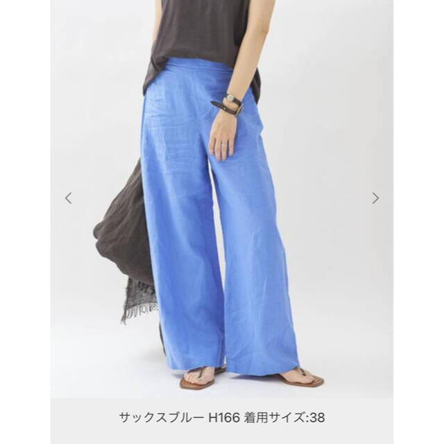 安価 plage Linen Relaxパンツ　新品、タグ付き