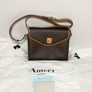 セリーヌ(celine)の【AMERI購入】CELINEマカダムショルダーバッグ ダブルフェイス(ショルダーバッグ)