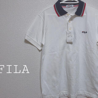 フィラ(FILA)のFILA フィラ ポロシャツ ゴルフ レディース 半袖 新品 タグ付き(ポロシャツ)