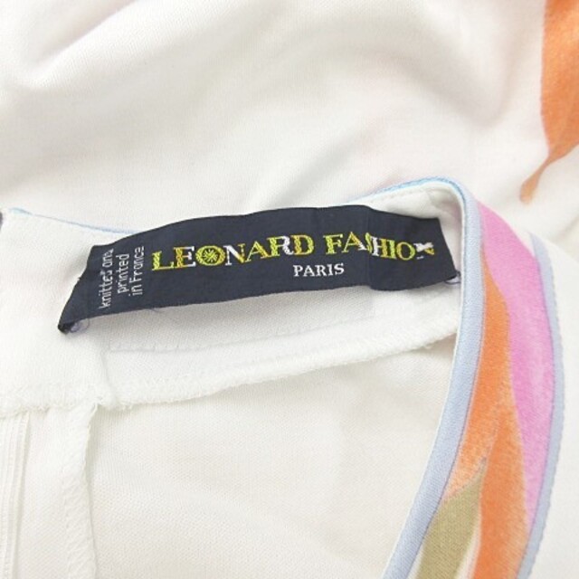 レオナール LEONARD FASHION 花柄 プリント ワンピース L 2