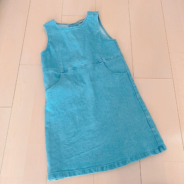 petitmain ワンピース　110 キッズ/ベビー/マタニティのキッズ服女の子用(90cm~)(ワンピース)の商品写真