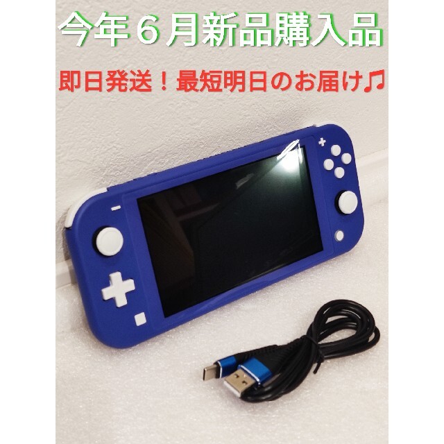 ニンテンドースイッチライトブルー