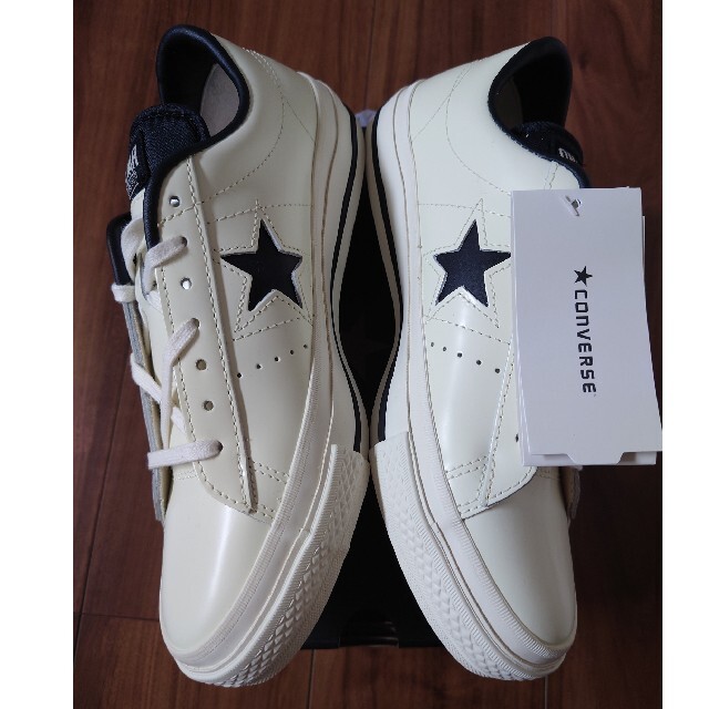 CONVERSE コンバース ONESTAR ワンスター 新品 レザー 白スニーカー