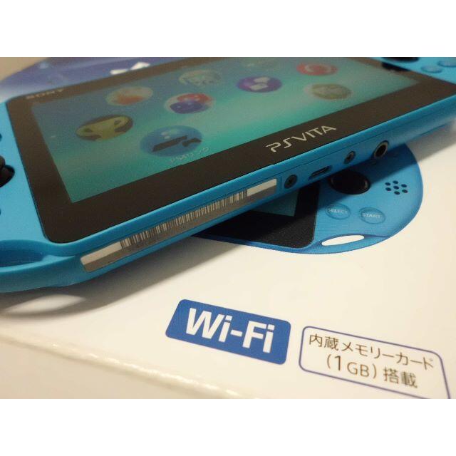 PSVITA PCH-2000 Aqua Blue 8