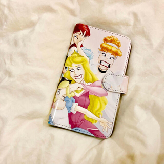 ディズニー(Disney)の全てのスマホサイズに対応☆スマホケース ディズニープリンセス(スマホケース)