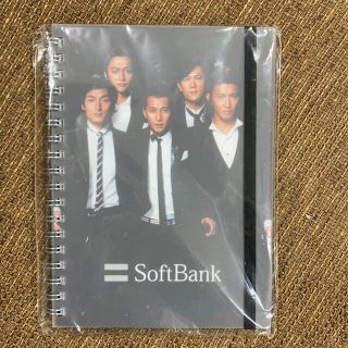 ソフトバンク(Softbank)の新品未開封★SMAP SoftBankコラボリングノート(ノベルティグッズ)