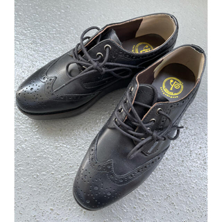 ヨースケ(YOSUKE)のヨースケ厚底革靴　レディース　23cm【美品】(ローファー/革靴)